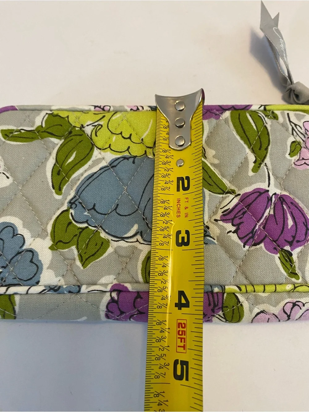 Vera Bradley Watercolor Carry It All Wristlet Wallet Phone Case Make Up/pencil